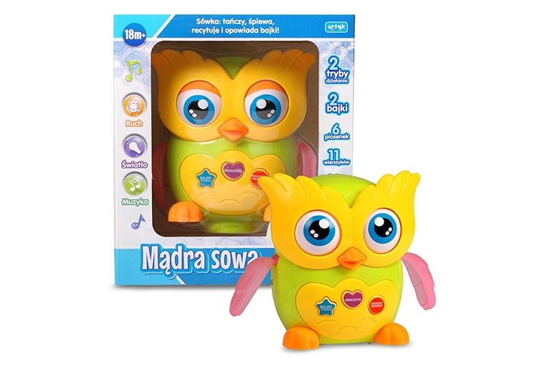 Chytrá sova E‑Edu interaktivní hračka