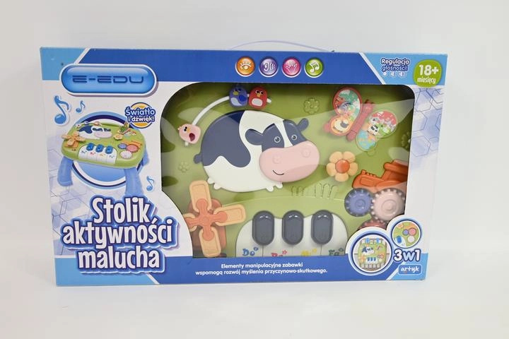 E-edu edukační stolek s pianinkem