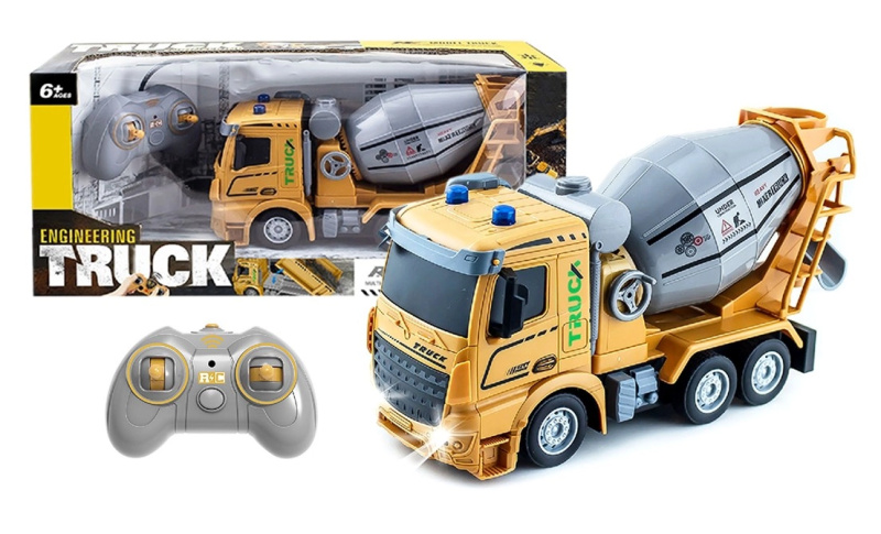 Dálkově ovládaná míchačka betonu R/C