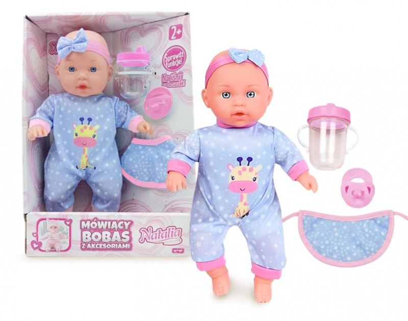 Mluvící panenka miminko Natalia 30 cm