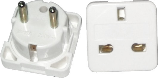 Cestovní adaptér k převodu z EU do Anglické zásuvky