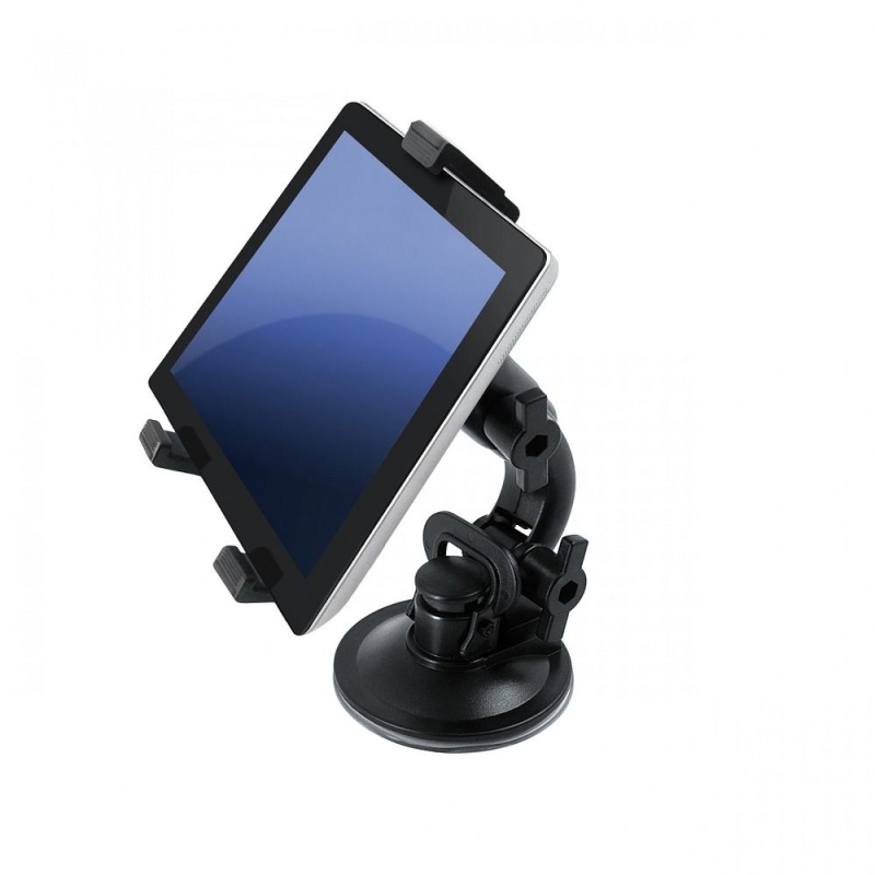 OEM Držák do auta Tablet 7"-10" univerzální 2v1 (pro čelní sklo a opěrku hlavy, model : AX-01)