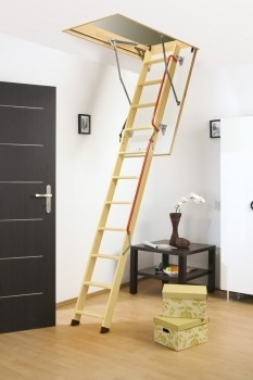 Půdní schody FAKRO LWL Stavební otvor: 60x130 cm, Výška: 305 cm