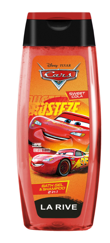 La Rive Cars - 2 v 1 sprchový gel a šampon (Sweet Cola) 250 ml