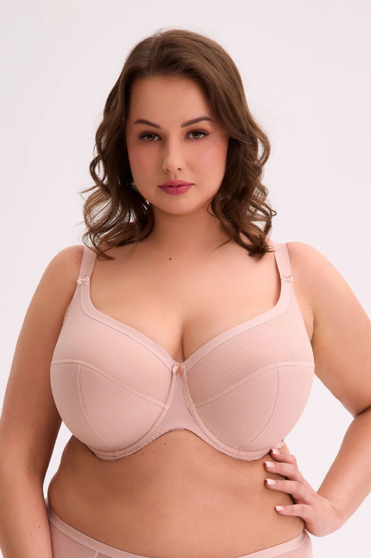 Gaia BMS 1058 Maxi Sonia poloměkká podprsenka růžová 95G