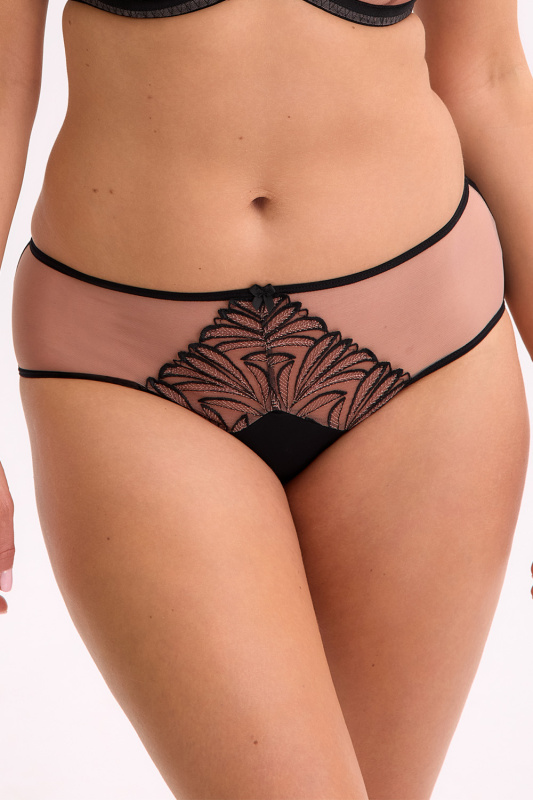 Kalhotky Gaia 1312P Imani Barva: Černá, Velikost: 3XL