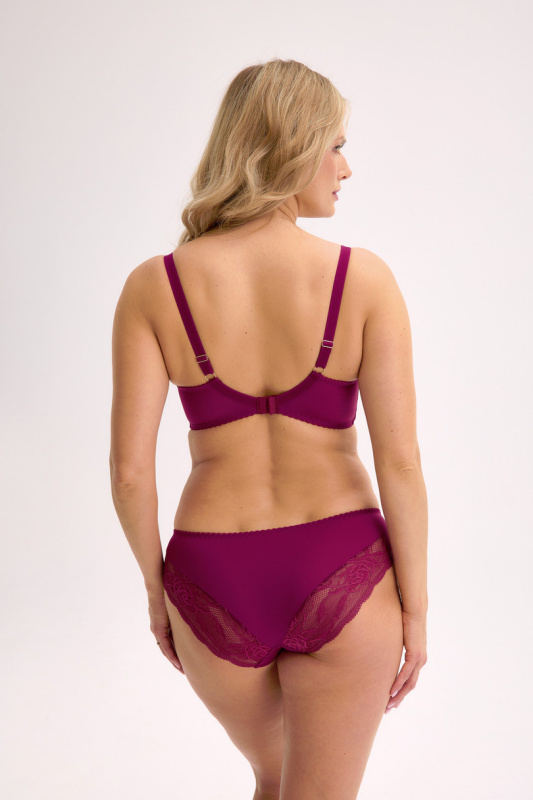 POLOMĚKKÁ PODPRSENKA VERONIKA ART 931 CHIANTI kaštanové 75E