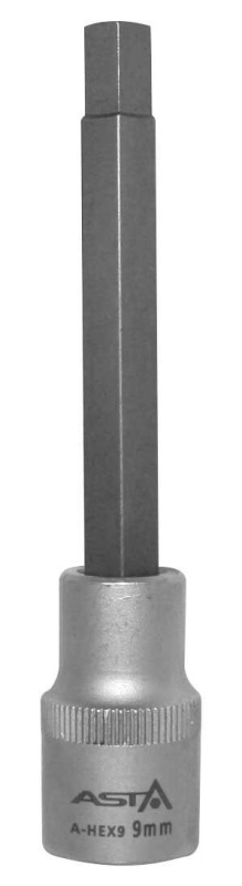 HEX imbus 9mm 1/2" na servis brzd VW T5, délka 110 mm - AHEX9