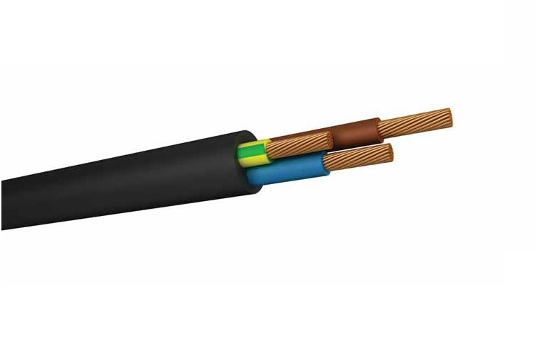 Kabel flexibilní pryžový H05RR-F 5G2,5 100 m/bal.