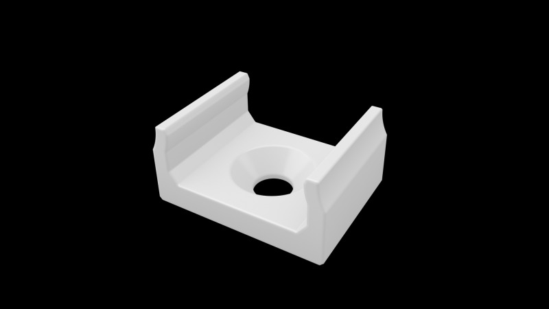 Úchyt montážní GREENLUX BR-PROFIL A MINI bílá (13-0021-00)
