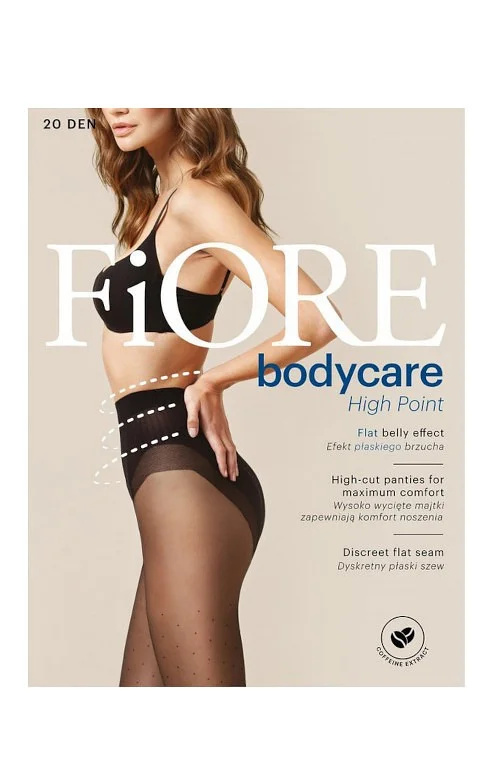 Dámské punčochové kalhoty Fiore Bodycare F 5002 High Point 20 den černá 4-L