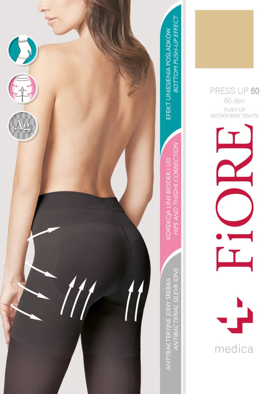 Fiore Press Up 60 den M5212 barva:hnědá 2-S