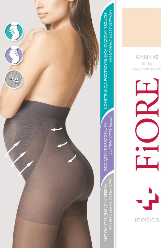 Fiore Mama 40 den M5209 barva: světlá přírodní 5-XL