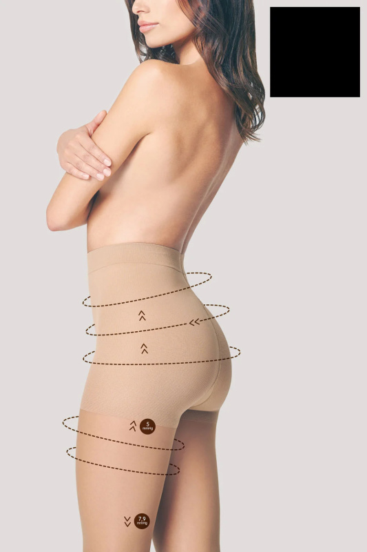 Silonkové punčocháče Fiore Comfort 20 den Barva: Černá, Velikost: 4-L