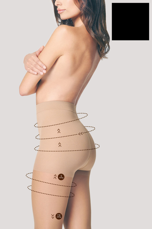 Silonkové punčocháče Fiore Comfort 20 den Barva: Černá, Velikost: 4-L