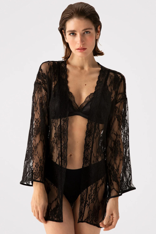 Župan Fiore Meadow I0006A Barva: Černá, Velikost: L/XL