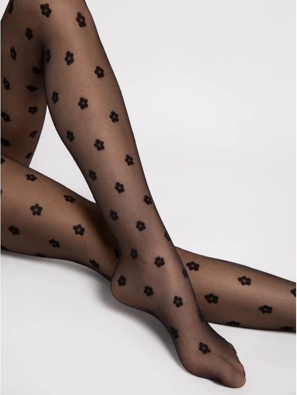 Silonkové punčocháče Fiore Spring 20 DEN G6105 Barva: Bílá, Velikost: 4-L