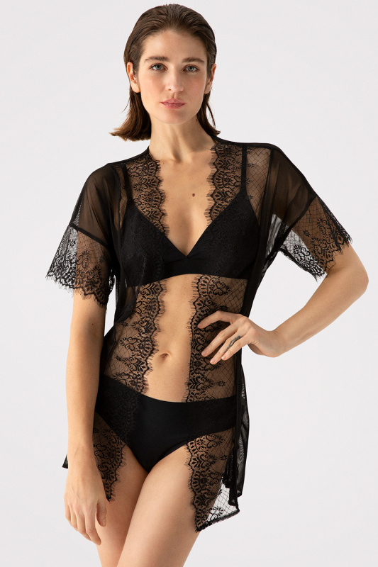 Župan Fiore Rhapsody I0009 Barva: Černá, Velikost: L/XL