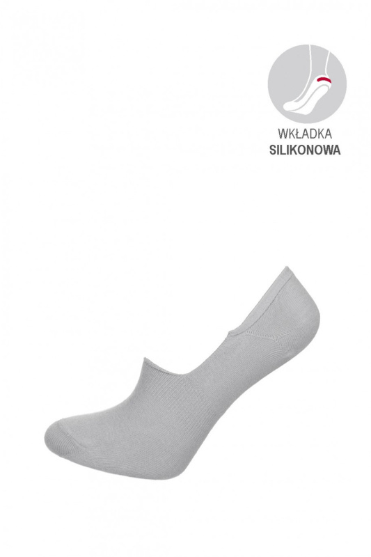 Ponožky Fiore Footies 03 Barva: Šedá, Velikost: 1/36-38