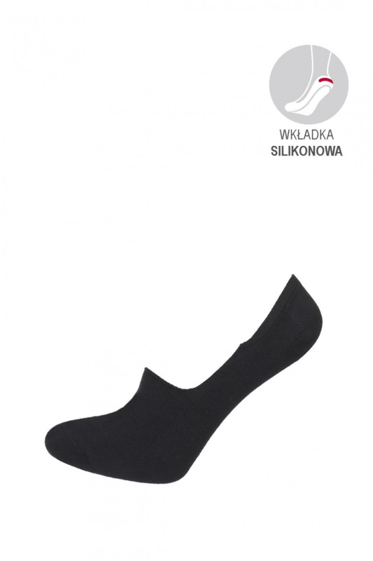 Ponožky Fiore Footies 04 Barva: Černá, Velikost: 2/39-41