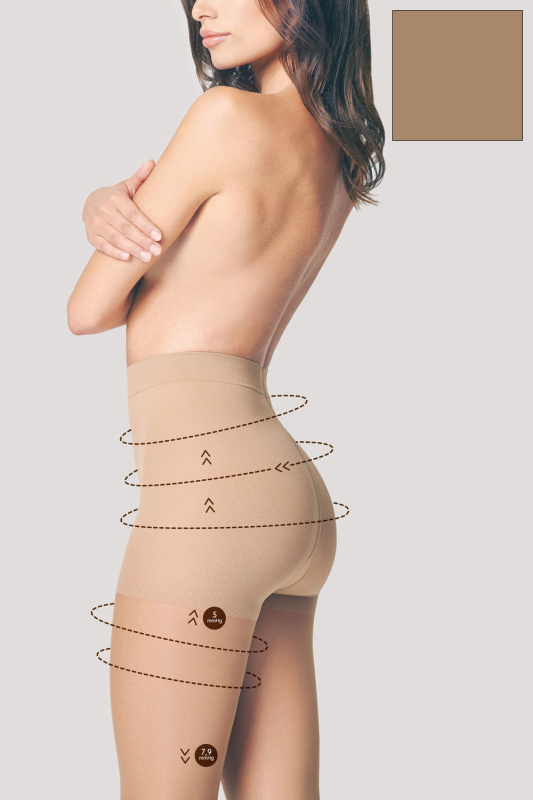 Silonkové punčocháče Fiore Comfort 20 den Barva: Béžová, Velikost: 4-L