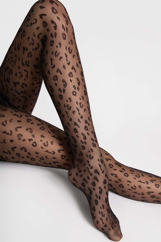 Dámské punčuchy Fiore Jungle 20 DEN G6122 Barva: Černá, Velikost: 3-M