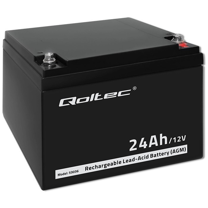 QOLTEC 12V 24Ah