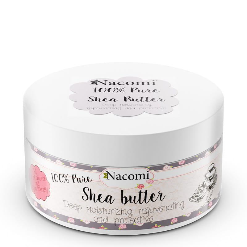 Nacomi Přírodní 100% čisté bambucké máslo, 100 ml