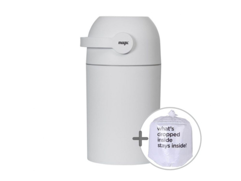 Magic Koš na pleny White