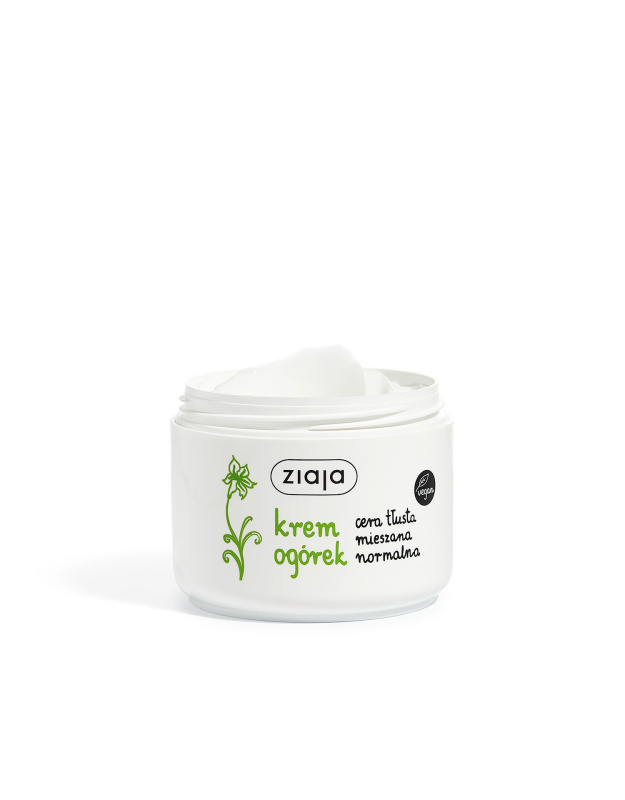 Ziaja Cucumber hydratační a zklidňující krém s vitamínem A a E 100 ml