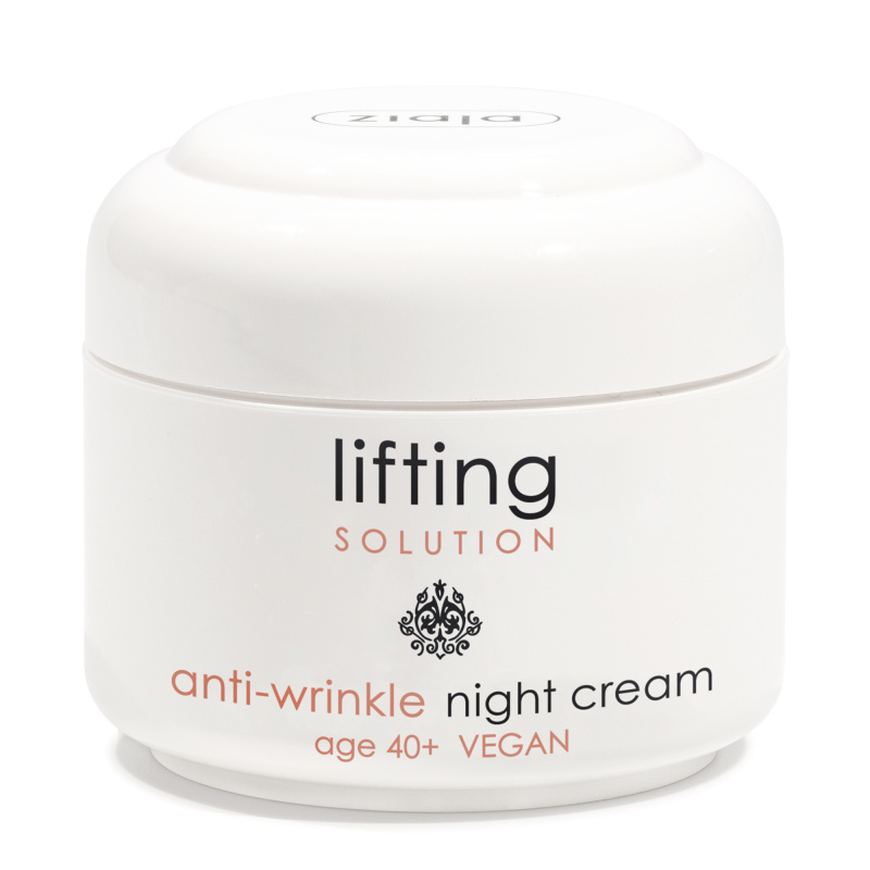 Ziaja Lifting Solution zpevňující noční krém proti vráskám 40+ 50 ml