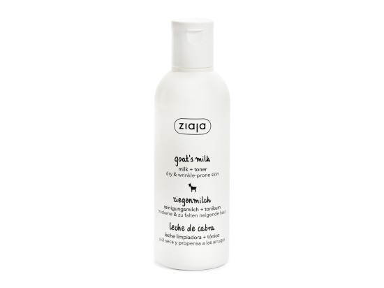 Ziaja Goat's Milk čisticí mléko a pleťové tonikum 2 v 1 200 ml