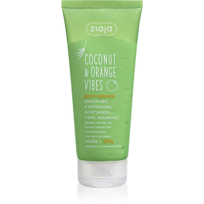 Ziaja Coconut & Orange Vibes tělová pěna s hydratačním účinkem 200 ml
