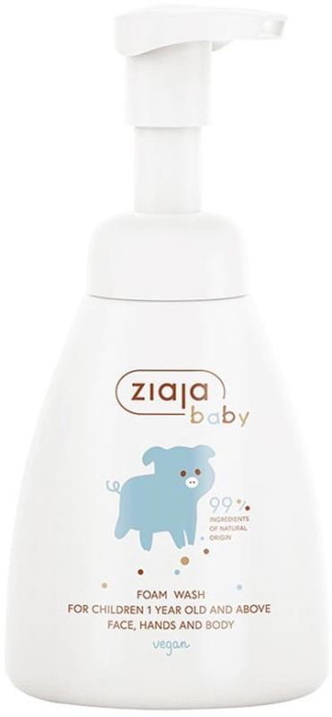 Ziaja Baby Mycí pěna na obličej, ruce a tělo Prasátko 250 ml