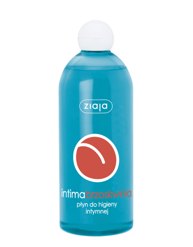 ZIAJA Intima gel pro intimní hygienu broskev 500 ml