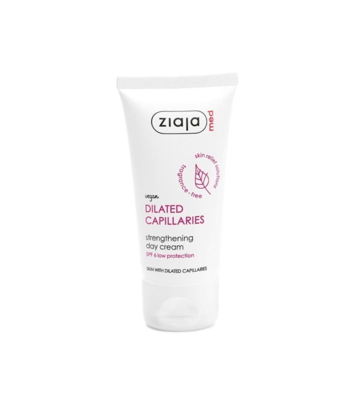 Ziaja Pleťový krém SPF 6 Dilated Capillaries Strengthening Day Cream 50 ml