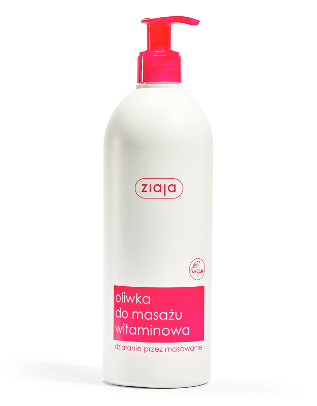 ZIAJA Vitamínový masážní olej 500 ml