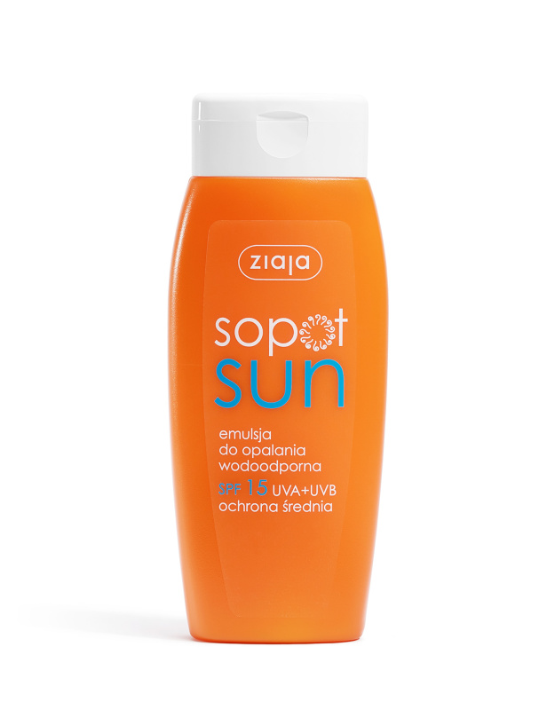 Ziaja Sopot Sun mléko na opalování SPF 15 150 ml