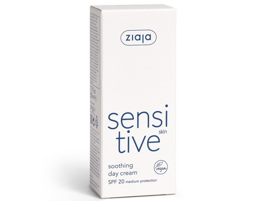 Ziaja Sensitive zklidňující krém pro suchou a svědící pleť SPF 20 50 ml