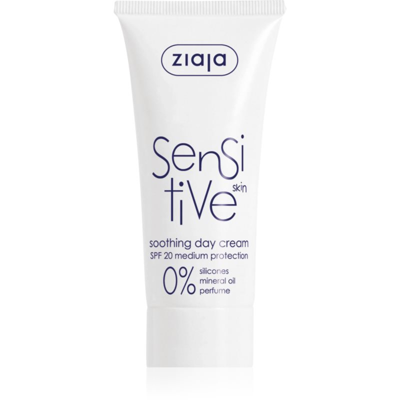 Ziaja Sensitive zklidňující krém pro suchou a svědící pleť SPF 20 50 ml