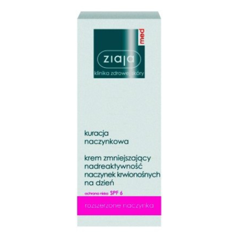 ZIAJA Med capillary treatment denní pleťový krém SPF 6 50 ml