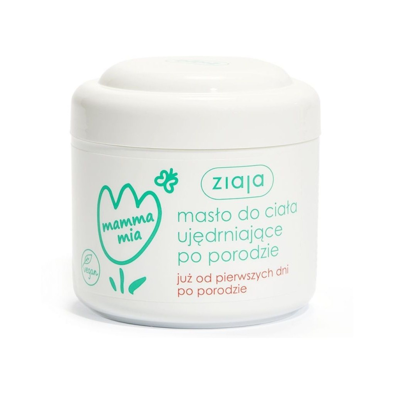 Ziaja Mamma Mia zpevňující tělové máslo pro ženy po porodu 200 ml