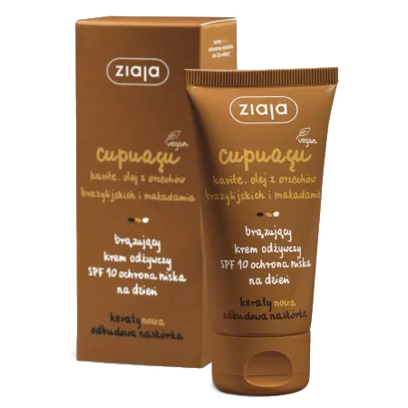 Ziaja Samoopalovací denní krém SPF 10 Cupuacu 50 ml