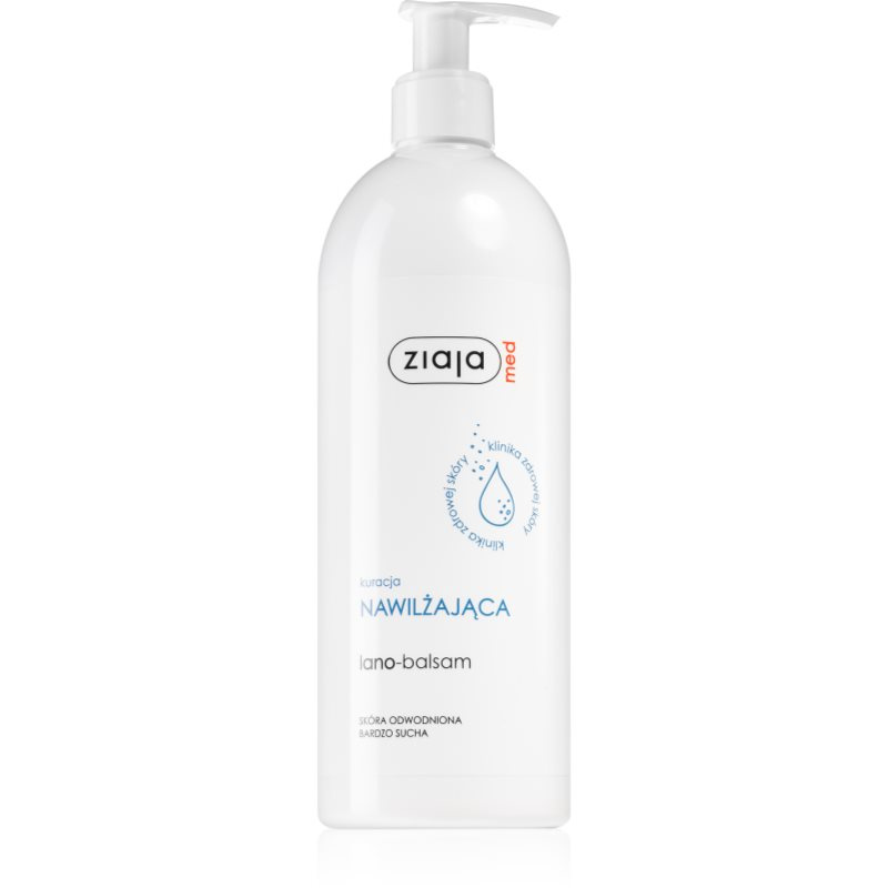 Ziaja Med Hydrating Care výživný regenerační balzám pro dehydratovanou a velmi suchou pokožku 400 ml