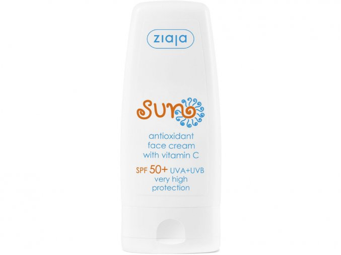 Ziaja Sun antioxidační pleťový krém s vitaminem C SPF 50+ 50 ml