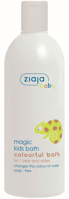Ziaja Baby pěna do koupele měnící barvu pro děti od 12měsíců 400 ml