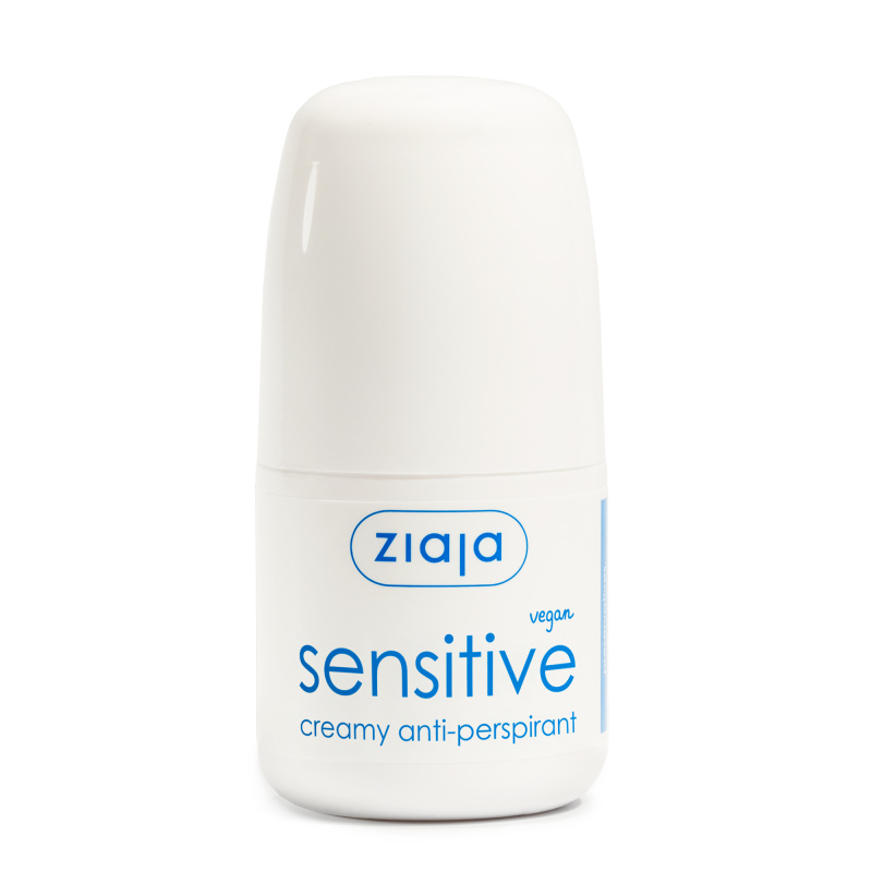 ZIAJA Krémový kuličkový antiperspirant Sensitive 60 ml