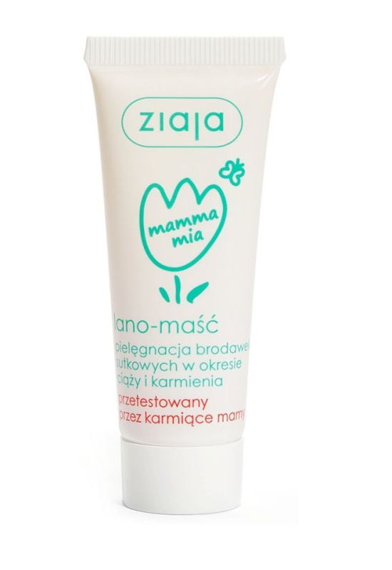 Ziaja Mamma Mia lanolinová mast na bradavky pro kojící ženy 15 g