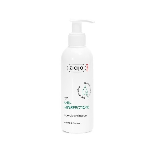 ZIAJA Med Čisticí gel pro mastnou a problematickou pleť 200 ml