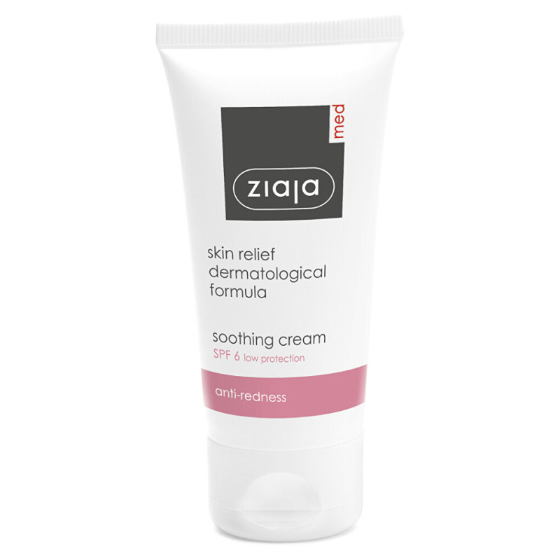Ziaja Med Acne Lesions zklidňující a hydratační krém SPF 6 50 ml